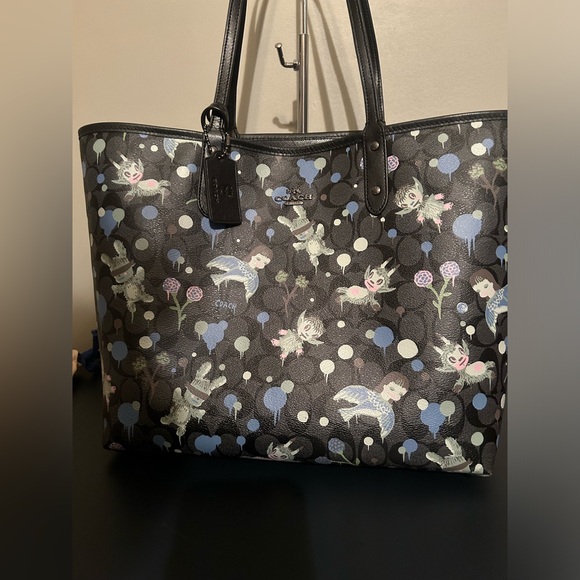 Coach Tote x Baseman (limited edition) Bag EUC - Picture 2 of 14